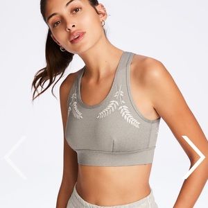 Alala laurel embroidered sport bra